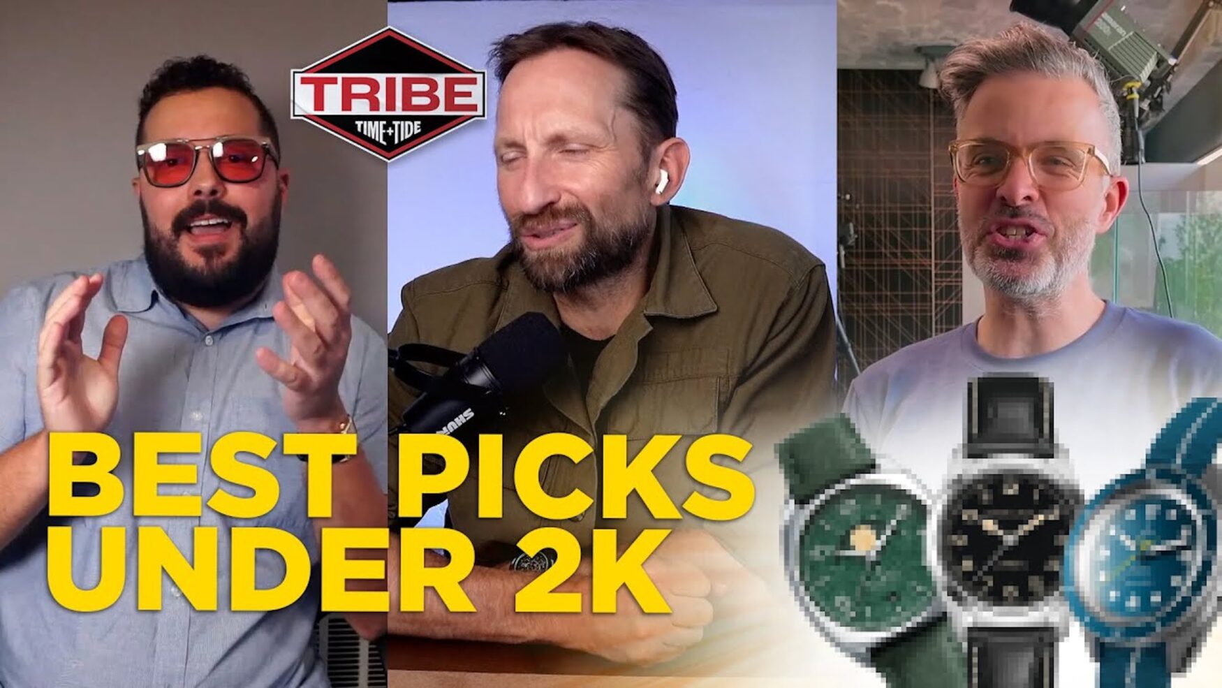 Andrew, Marcus, and Zach pick their favourite watch under US,000