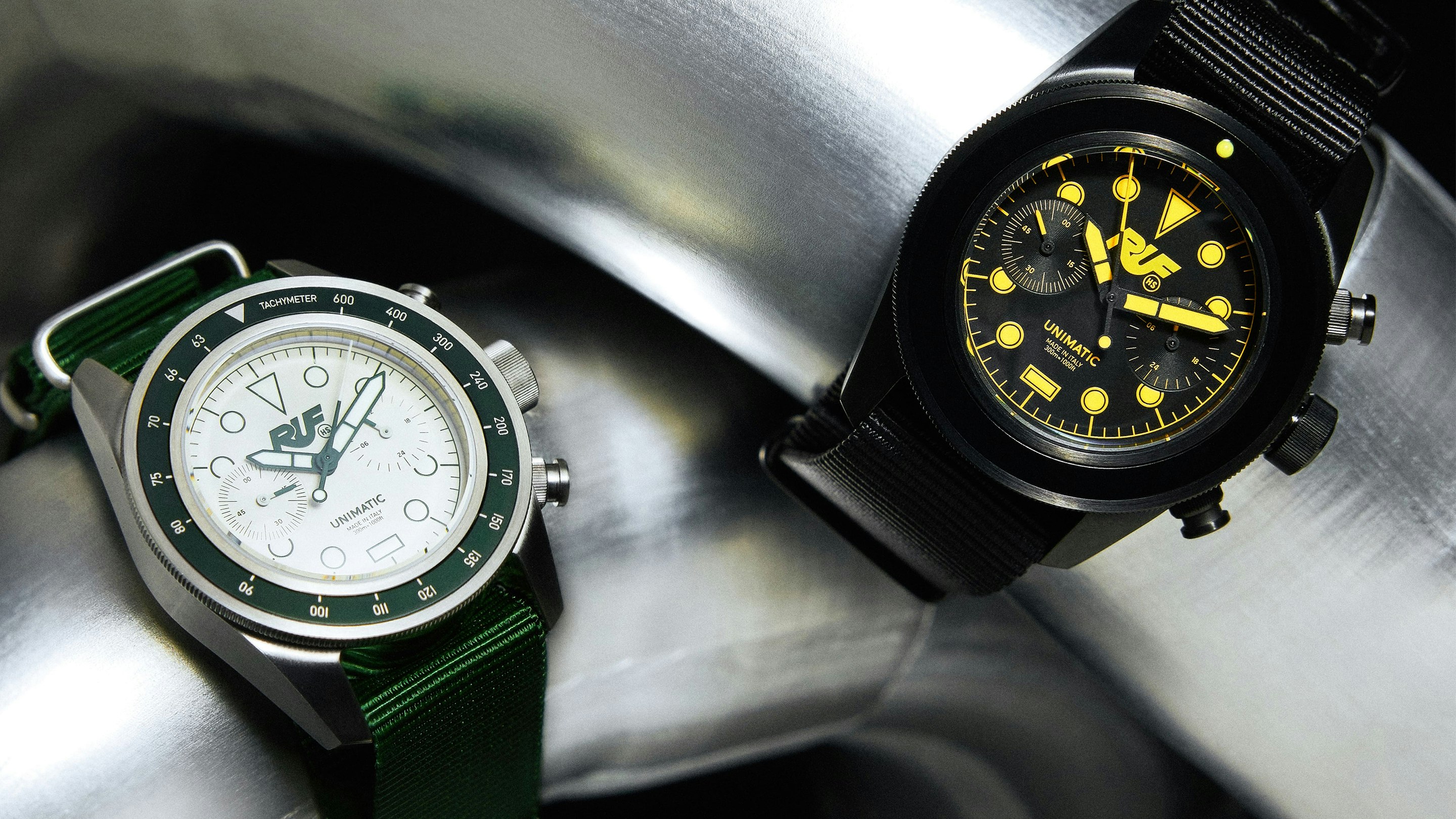 Introducing: Unimatic Partners With RUF And Highsnobiety On Two New Modello Tre Watches