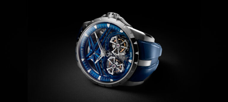 New Release: Roger Dubuis Excalibur Double Tourbillon Cobalt Chrome Watch