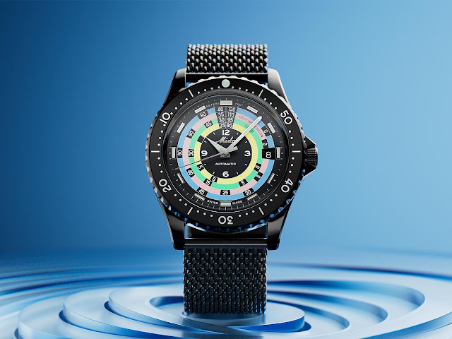 Mido Ocean Star Decompression Timer 1961 Black PVD Limited Edition