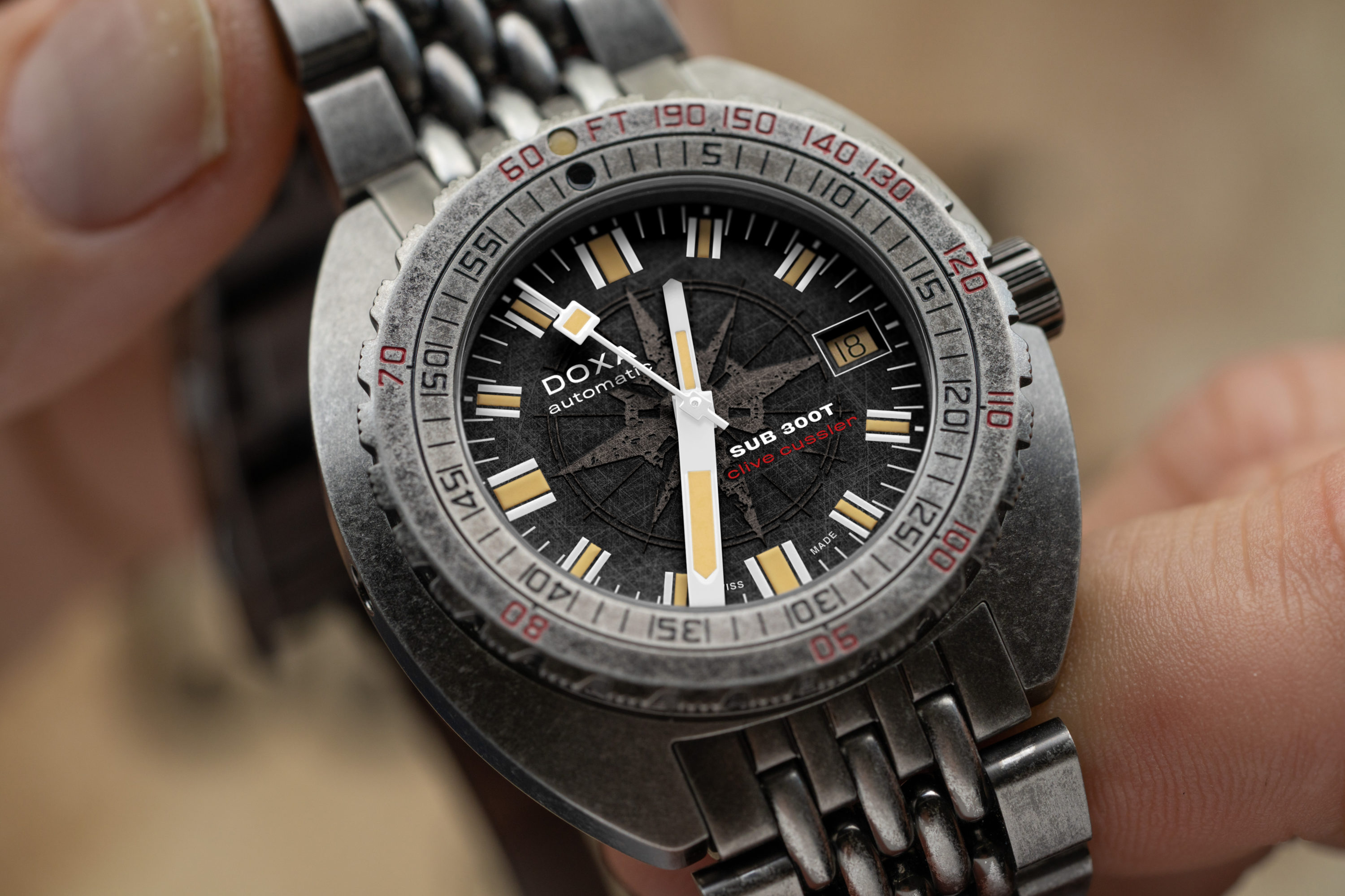 Diving into History: Doxa Presents SUB 300T Sharkhunter Clive Cussler Limited Edition