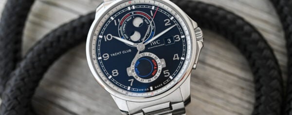 First Look – The Updated IWC Portugieser Yacht Club Moon & Tide, the First IWC with a Silicon Hairspring