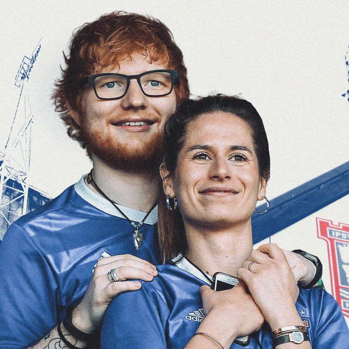 Ed Sheeran Wears An All-Blue Timepiece For Ipswich Town At Premier League’s Opening Weekend