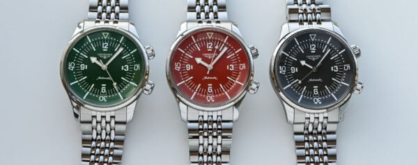 First Look – Three New Colours for the Longines Legend Diver 39mm