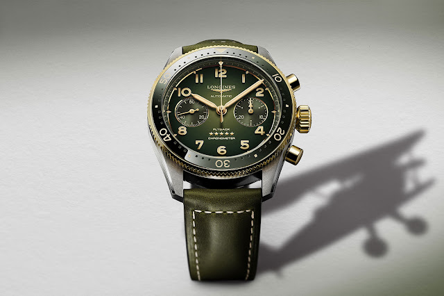 Longines introduces the Spirit Flyback in steel and gold