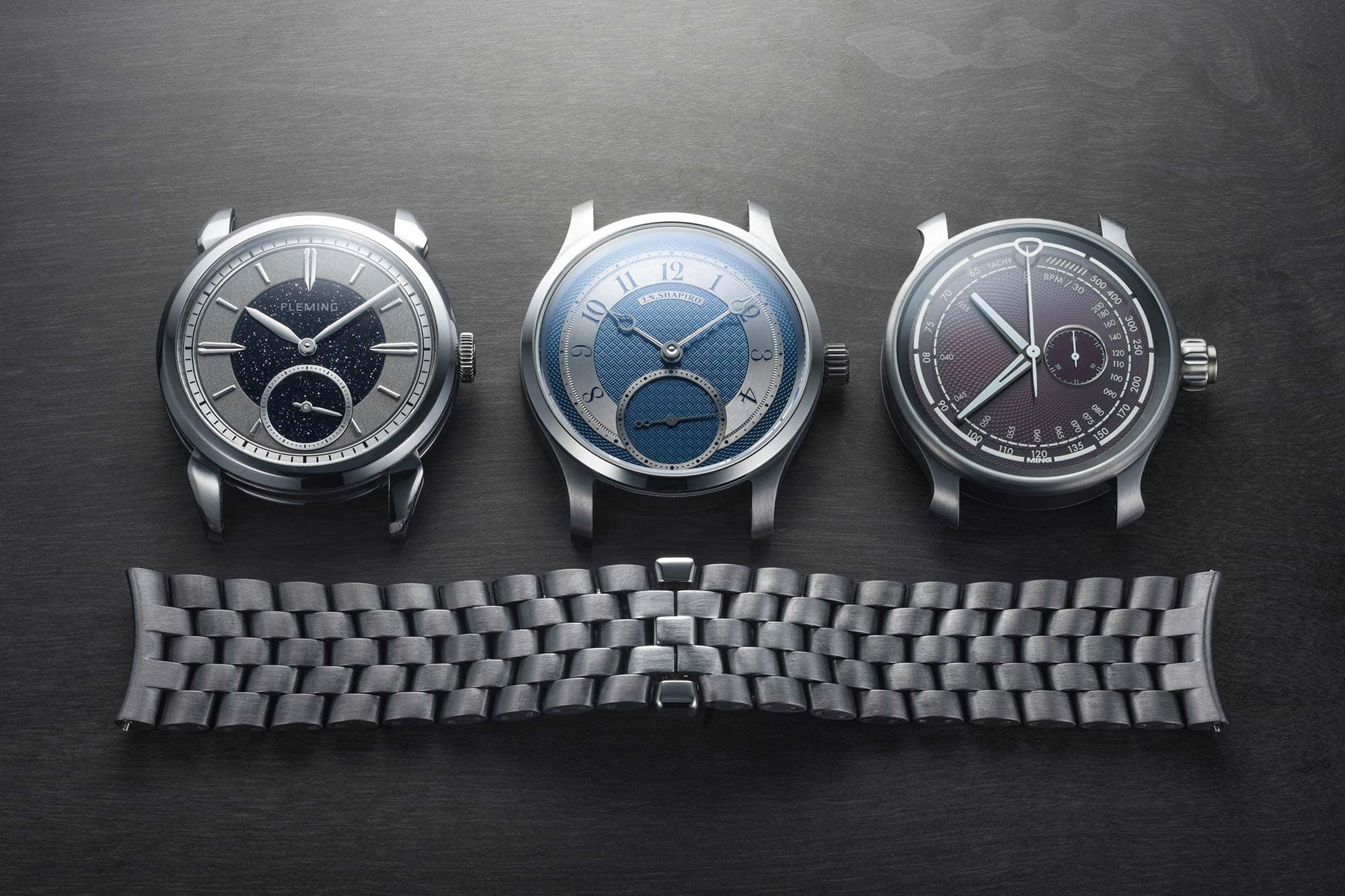 MING, Fleming, and J.N. Shapiro announce the formation of the Alternative Horological Alliance