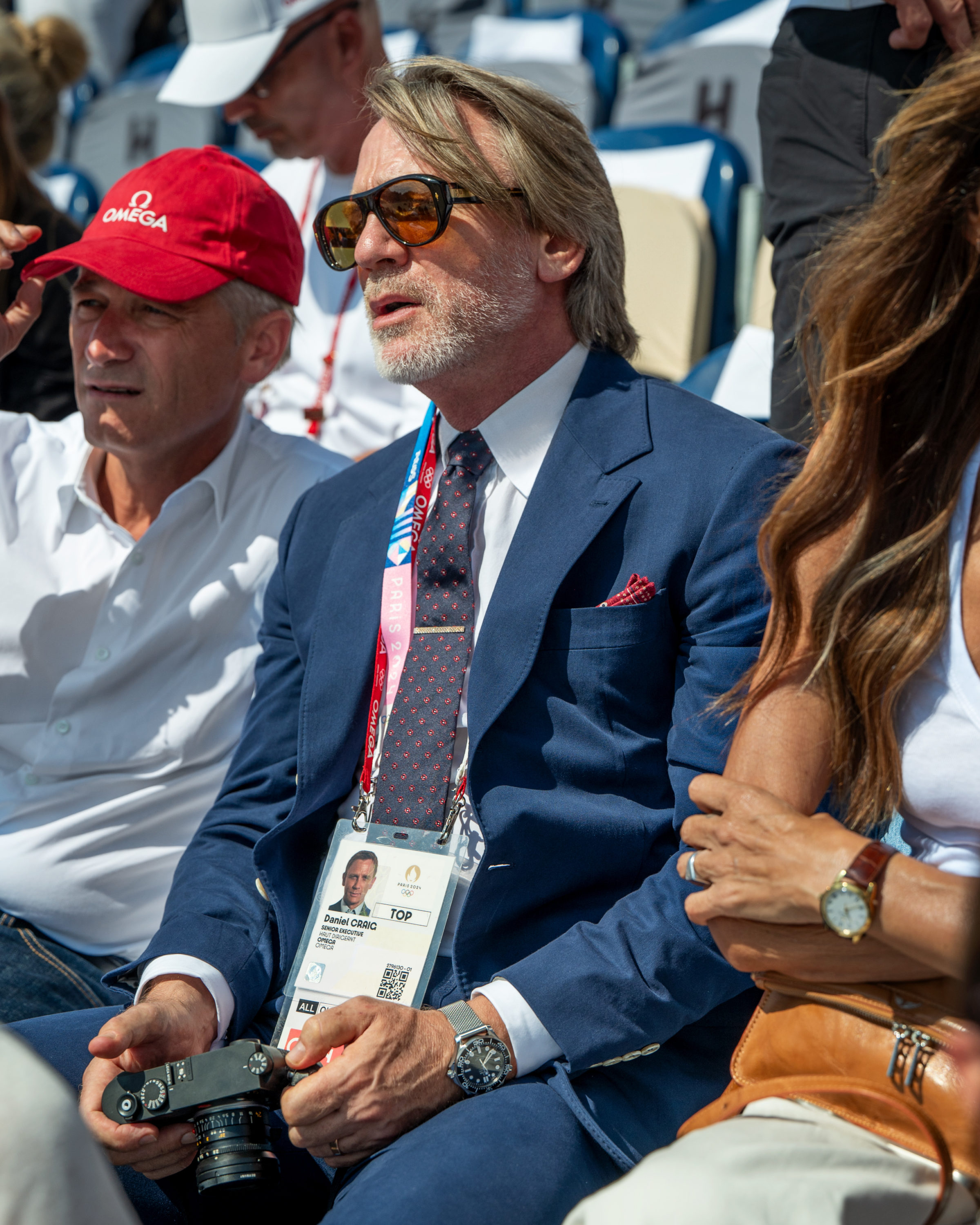 Watch spotting: Daniel Craig Wears an Unseen Omega at the Olympic Games