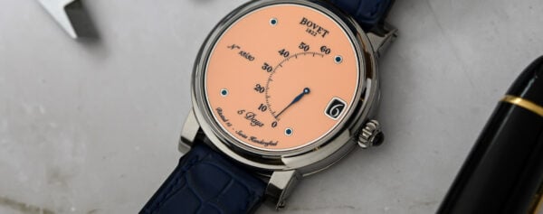 First Look – A New Closed Salmon Dial For The Bovet Dimier Récital 15