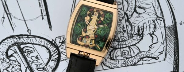 First Look – The Unique Jungle-Inspired Corum Golden Bridge Serpent