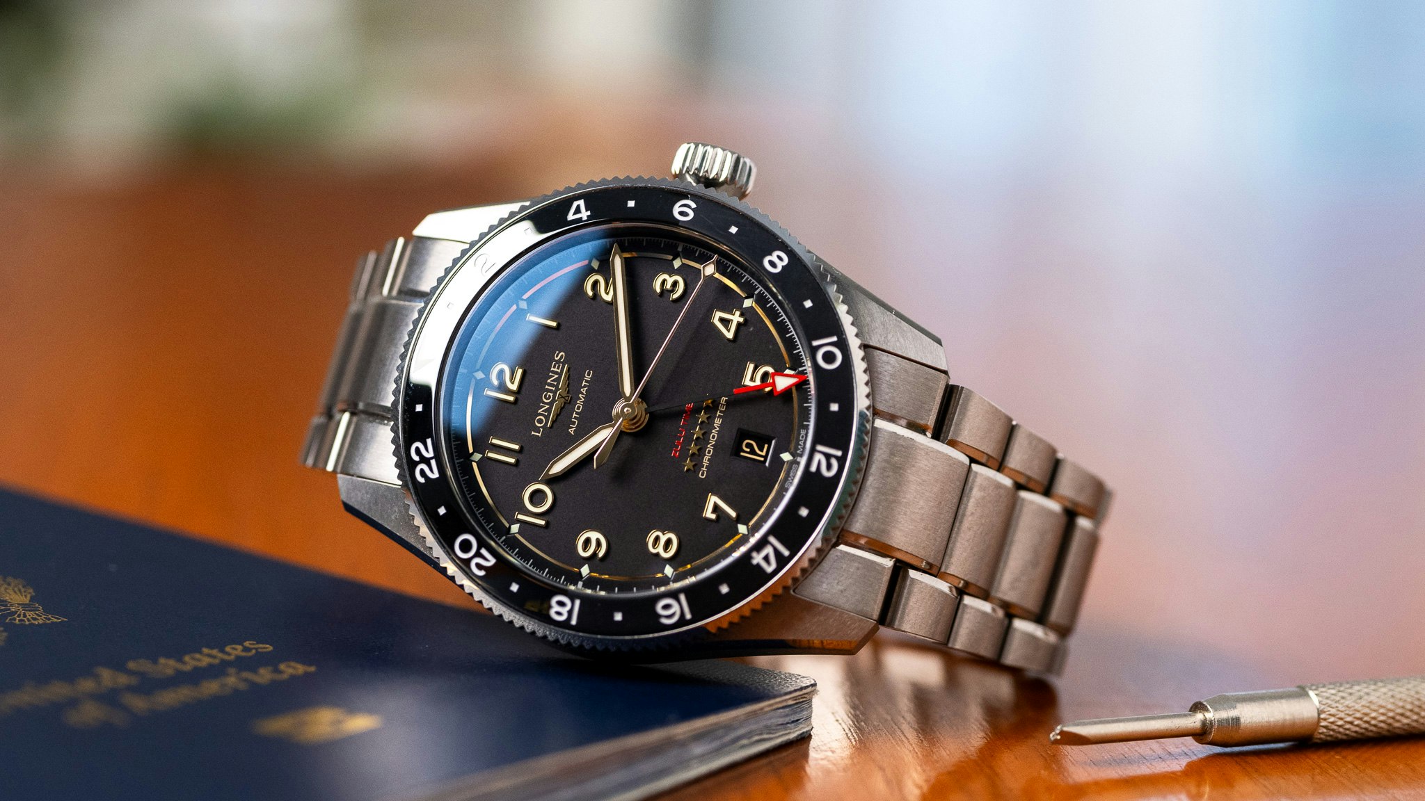 Hands-On: The Longines Spirit Zulu Time 39 – Now In Titanium