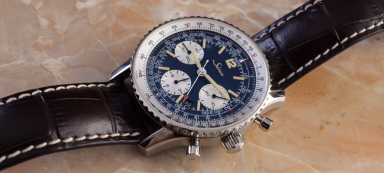 Watch Review: Sinn 903 St II Aviation Chronograph With Slide Rule Bezel