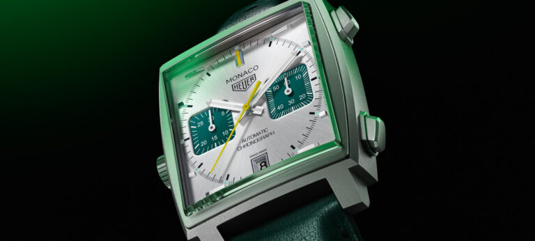 New Release: TAG Heuer Monaco Chronograph Racing Green Watch 