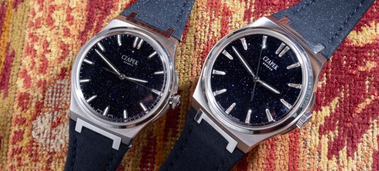 Hands-On: Czapek Antarctique Flying Diamonds & Polar Sky Aventurine Dial Watches