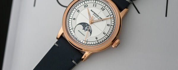 First Look – The Smaller 35mm Raymond Weil Millesime Central Seconds and Moon Phases