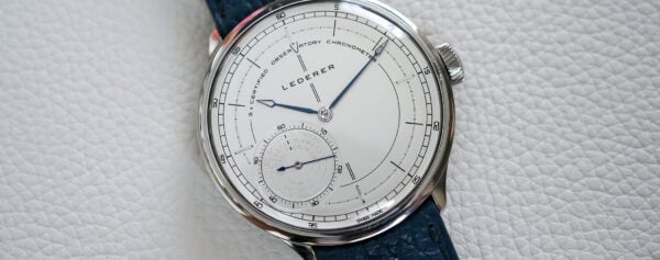 Hands-on – The New Bernhard Lederer Three-times Certified Observatory Chronometer