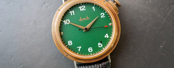 Hands-on – The d.m.h. Three-Hander in Bronze is Perhaps the Purest Form of Artisanal Watchmaking
