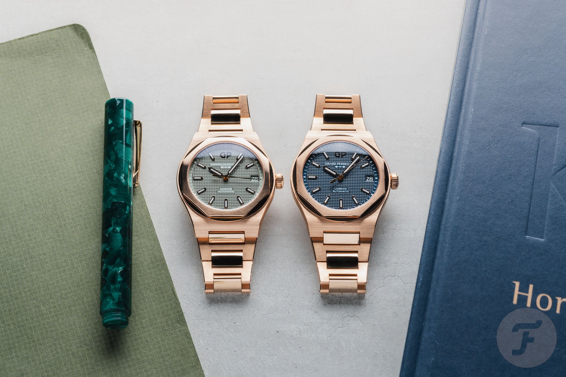 Hands-On With The Girard-Perregeux Laureato 42mm In 18K Pink Gold