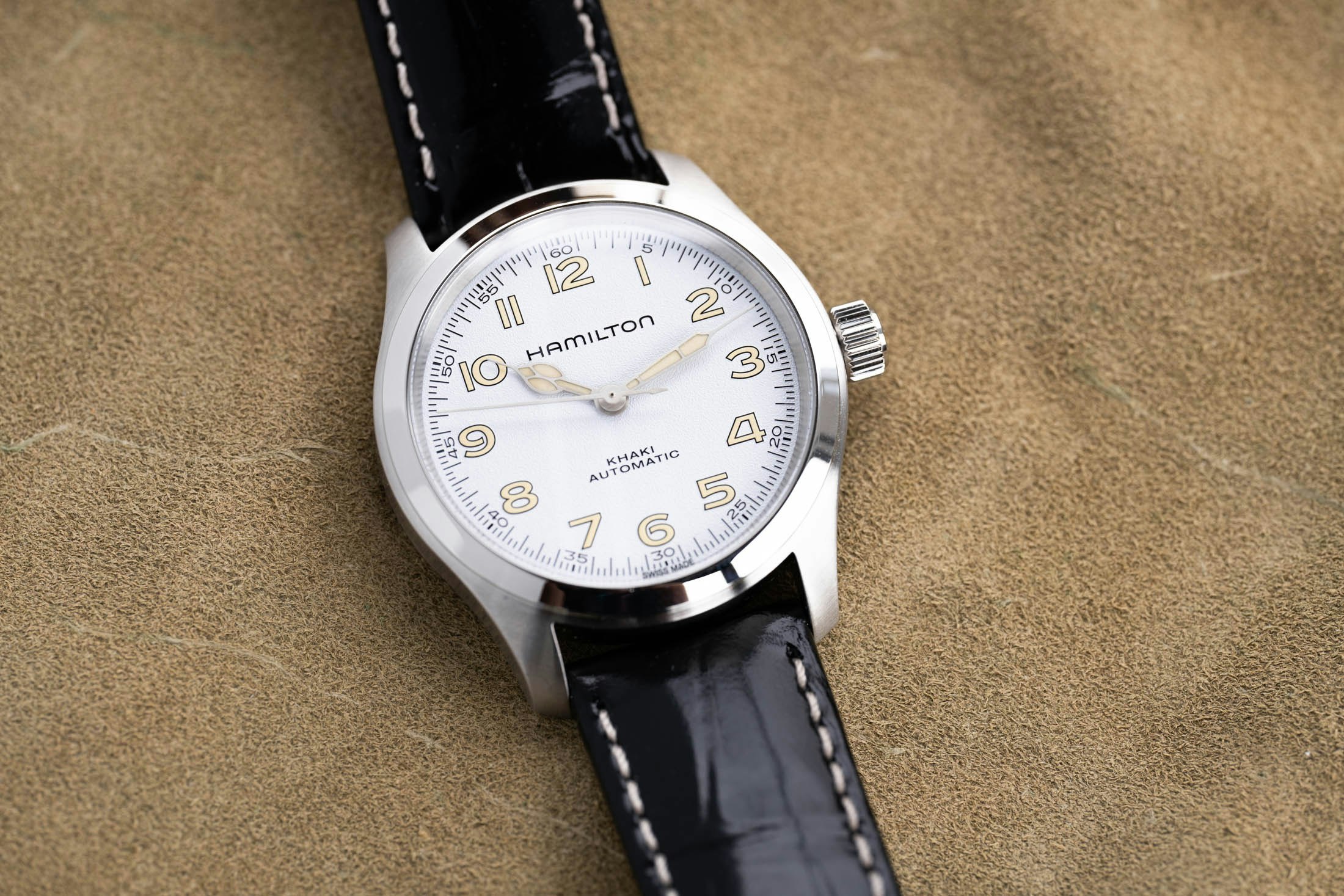 Hands-On: The Hamilton Khaki ‘Murph’ 38mm Gets A White Dial