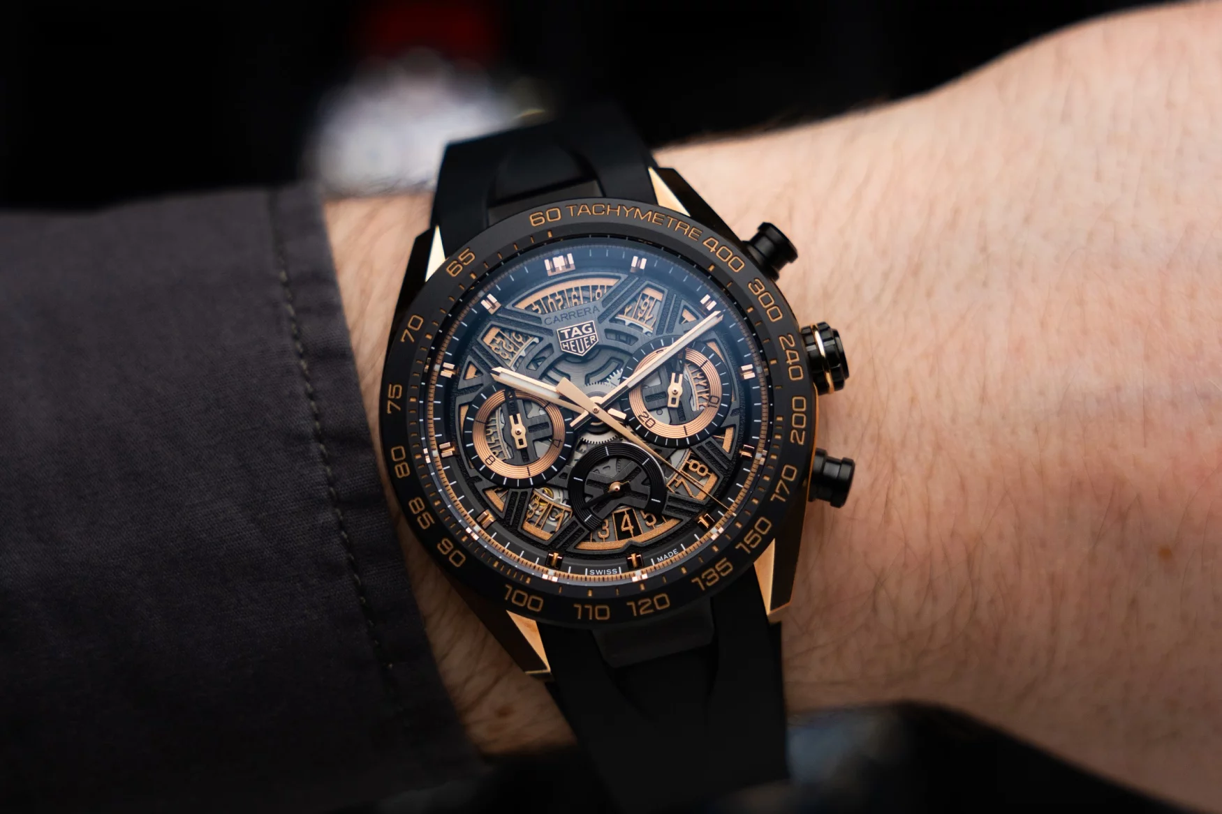 The skeletonised TAG Heuer Carrera Chronograph gets an Extreme Sport makeover