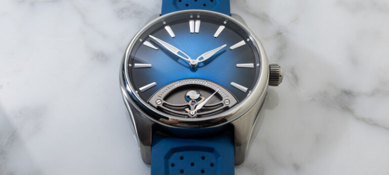 Hands-On: H. Moser & Cie. Pioneer Retrograde Seconds Watch