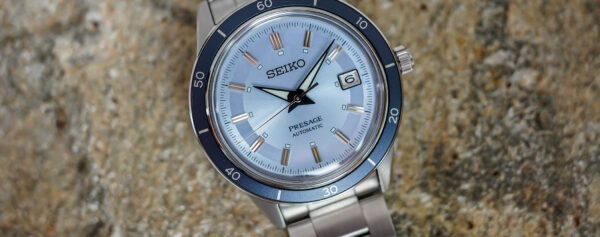 First Look – The New Ice-Blue, Europe-Only Seiko Presage Style60’s SRPL19