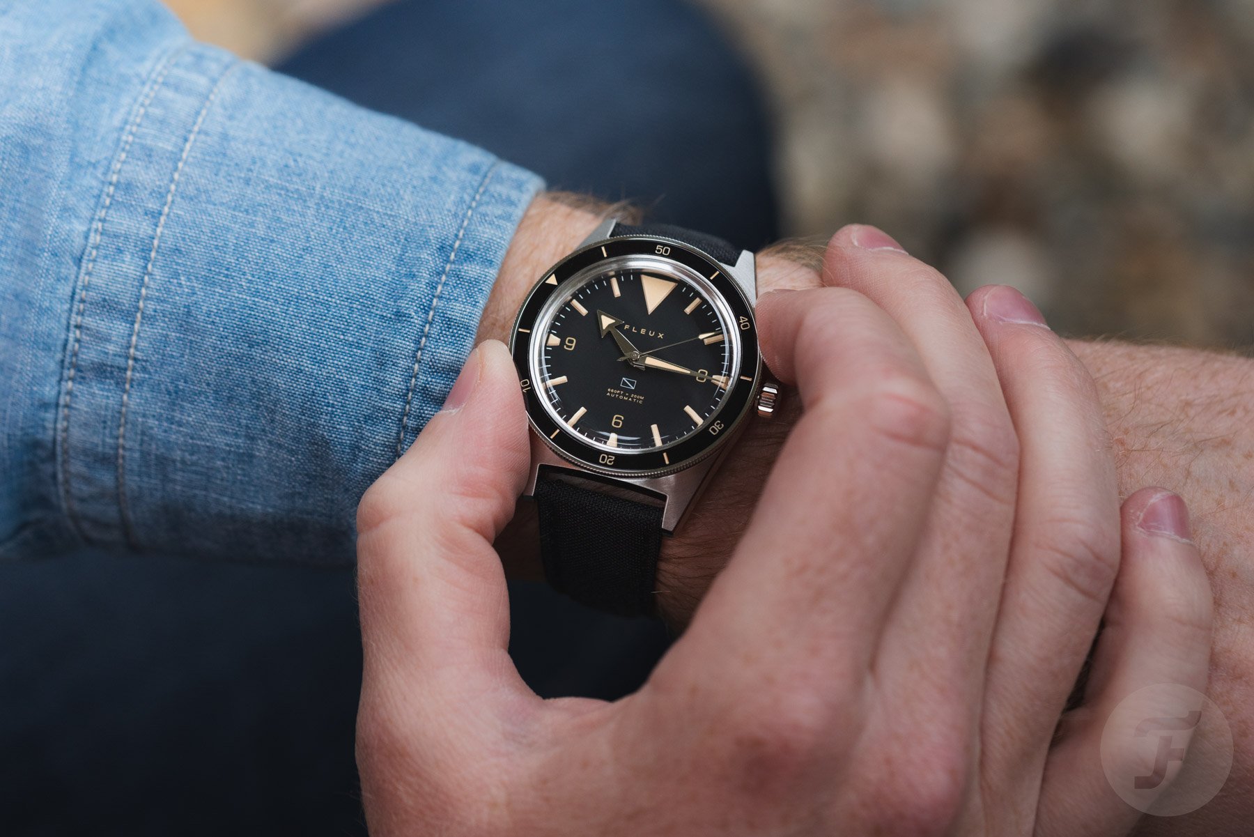 Hands-On With The New Fleux FLX003 Dive Watch
