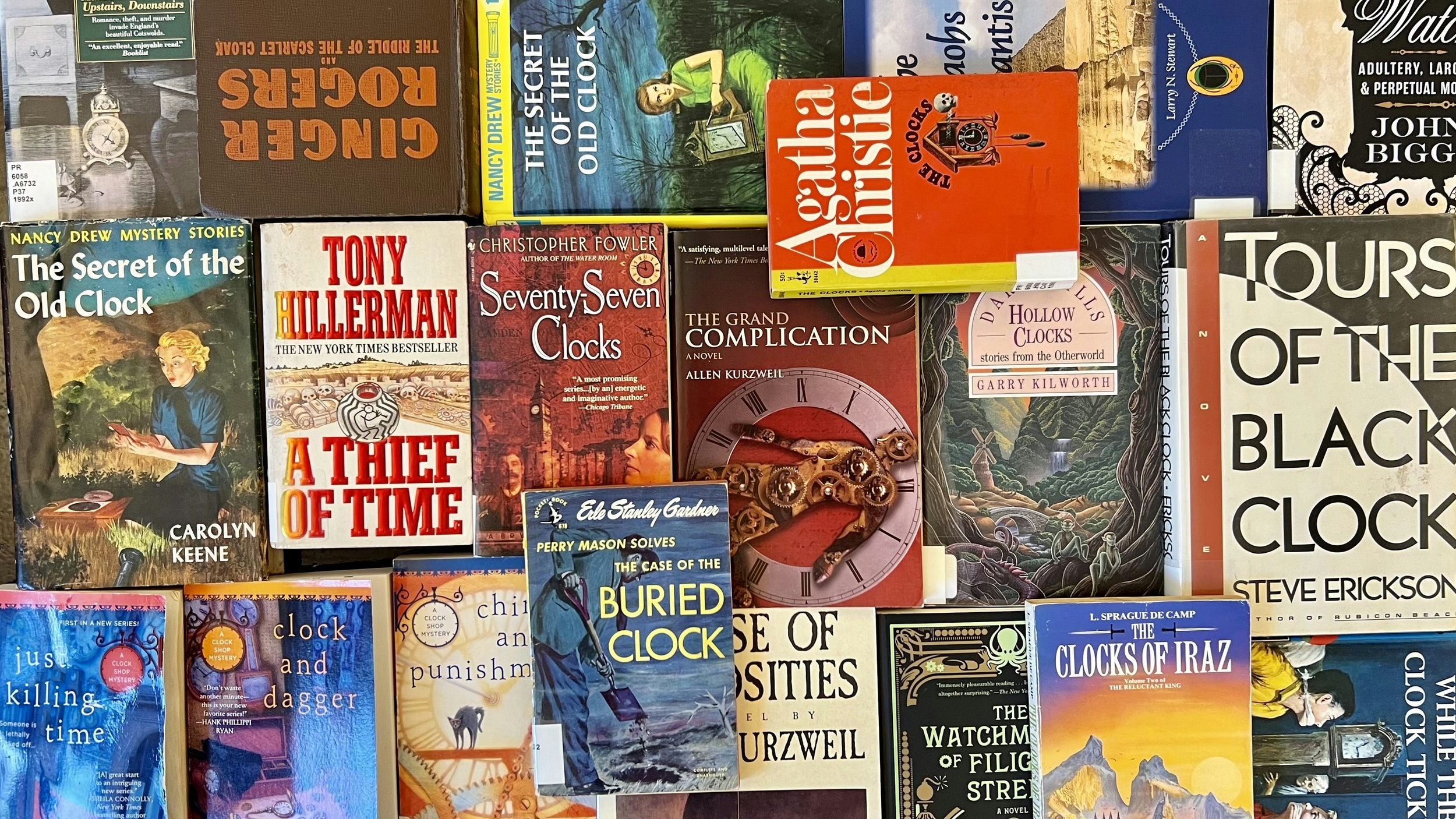 Happenings: Reading Time at HSNY: The Clockmaker In The Library With the Winding Key