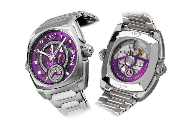 Cyrus announces the new Klepcys GMT Royal Purple