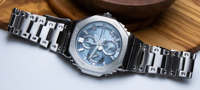 Hands-On Debut: Casio G-Shock GMC-B2100, The First Full-Metal Analog Chronograph G-Shock Watch