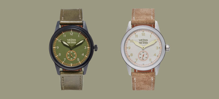 New Release: Weiss Watch Company x Todd Snyder Field Watch
