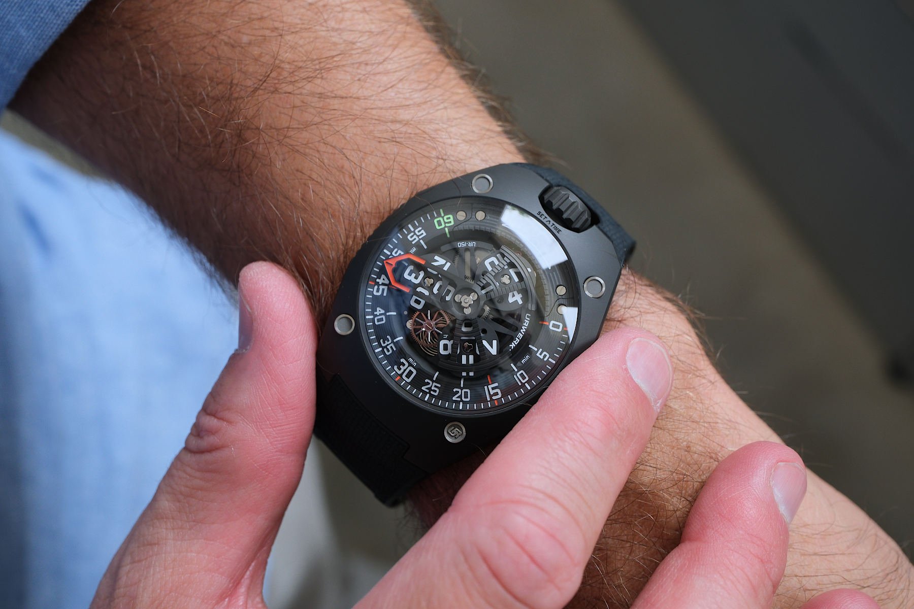 Stung By The New Urwerk UR-150 Scorpion!
