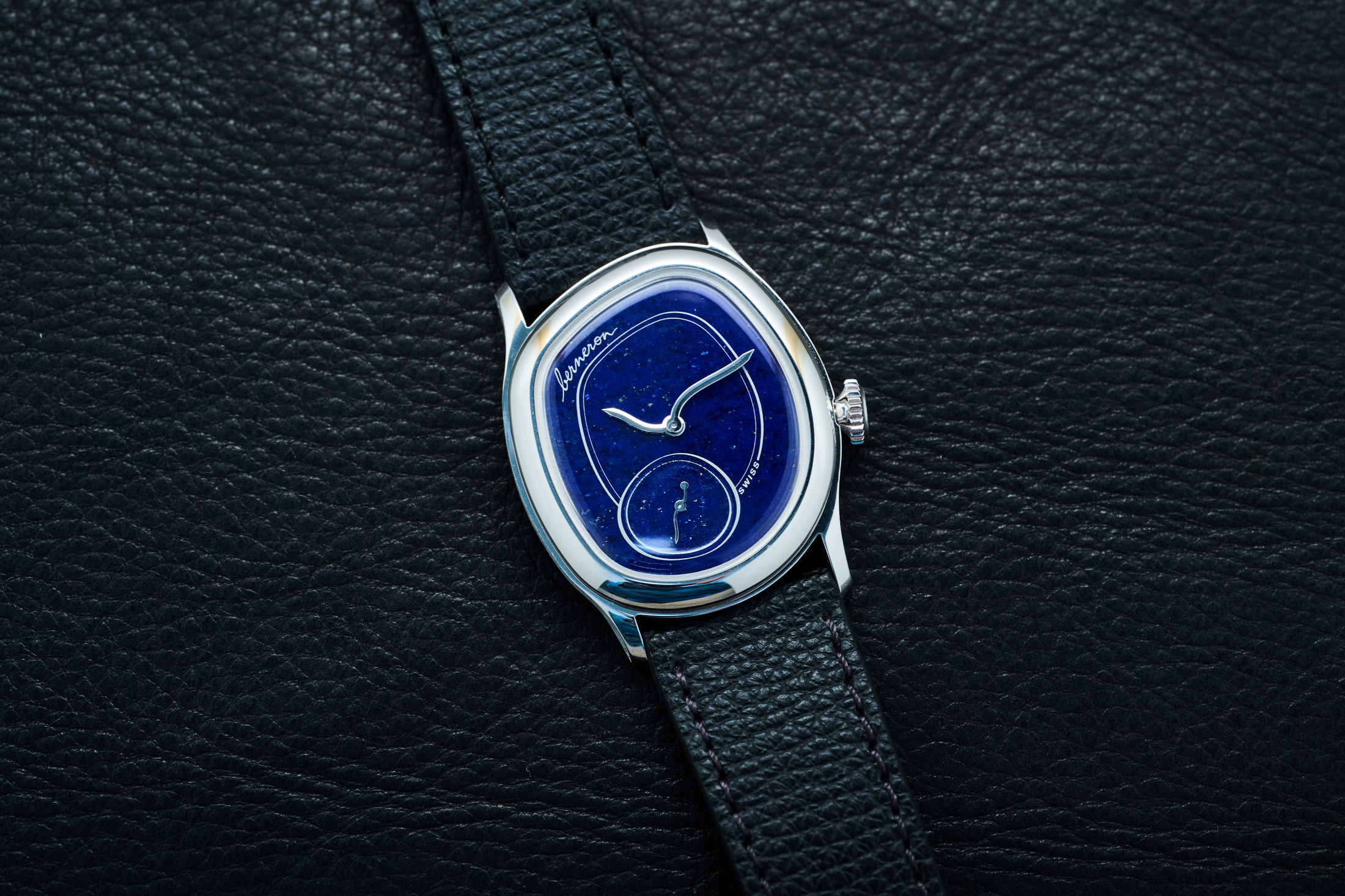 Berneron Introduces the Mirage Lapis Lazuli and Tiger’s Eye 34mm