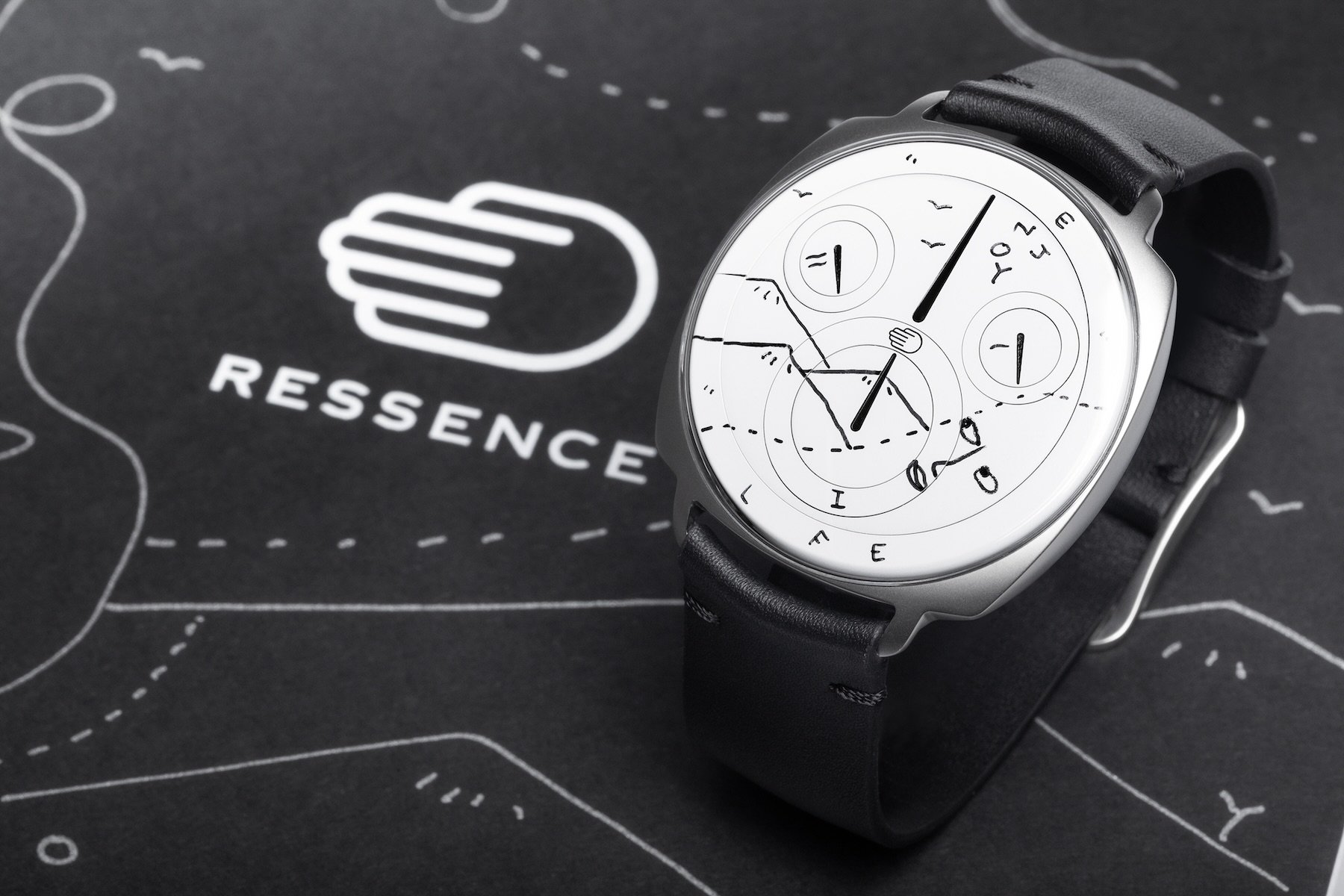Ressence Introduces An Updated Type 3 In Both Black And White Plus A Unique Type 1 Squared