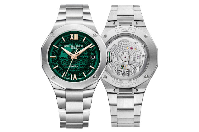 Introducing the Baume & Mercier Riviera M0A10770 with smoked green dial