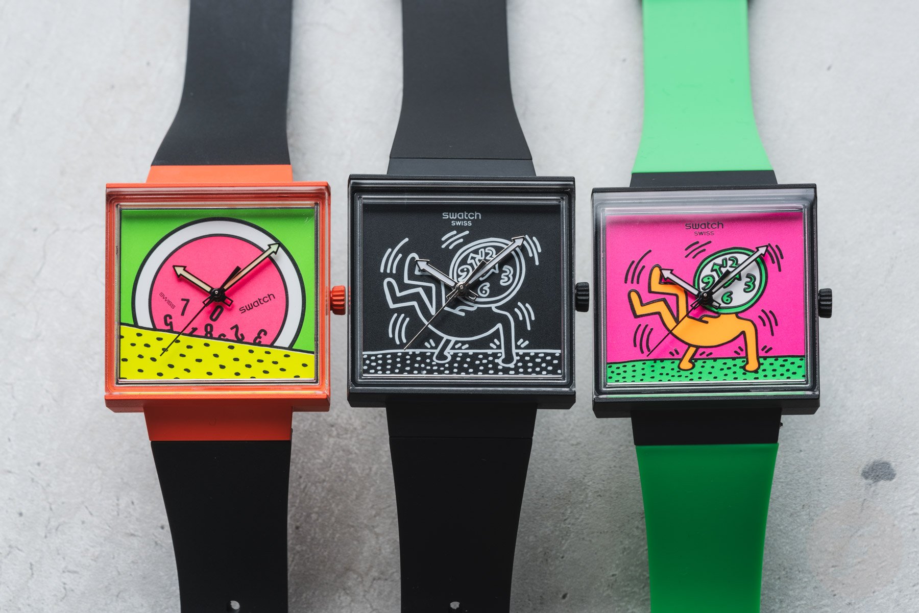 Introducing: The Swatch Break Free Collection (two feat. Keith Haring)