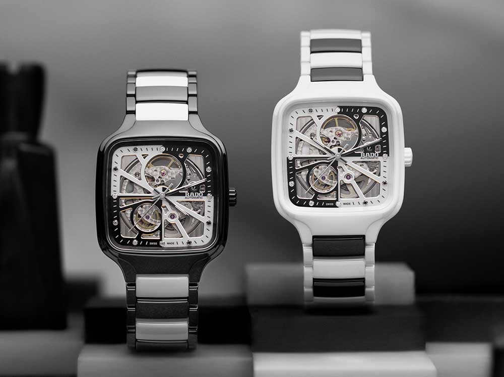 Rado’s New True Square Open Heart is Far From Black and White