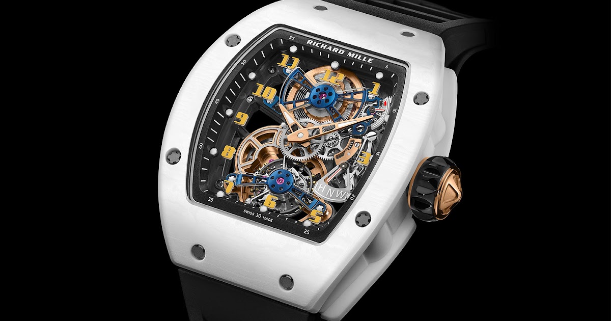 Richard Mille’s RM 17-02 Tourbillon Titanium is A Lightweight Powerhouse with Striking Colors