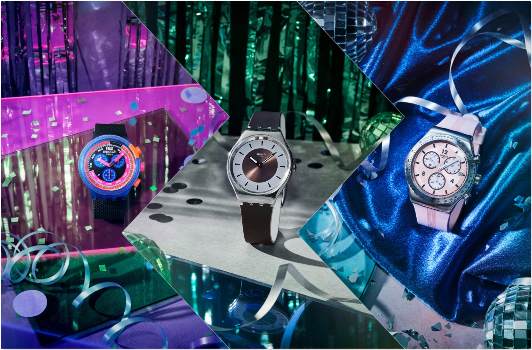 Uplift The Holiday Spirit With 14 New Swatch Watches