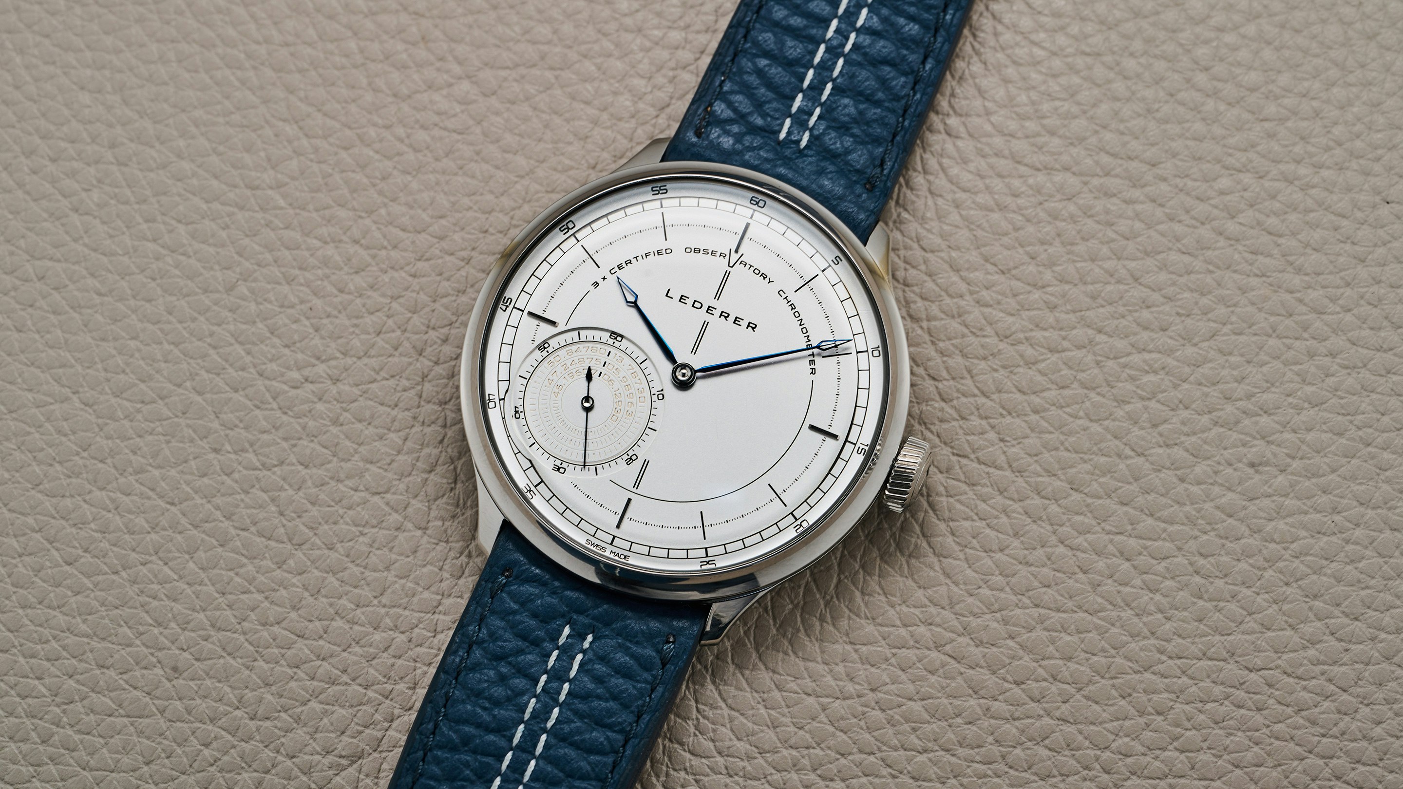 Hands-On: The GPHG Chonometry Prize-Winning Lederer Three-Times Certified Observatory Chronometer