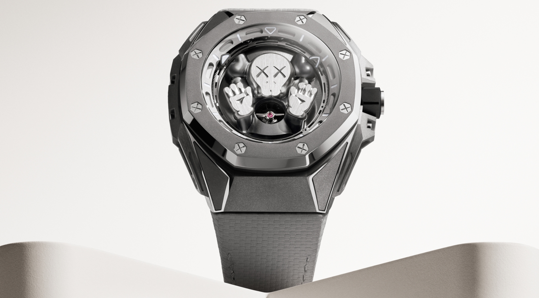 Audemars Piguet teams up with hyped artist KAWS for a subversive Royal Oak Concept Tourbillon