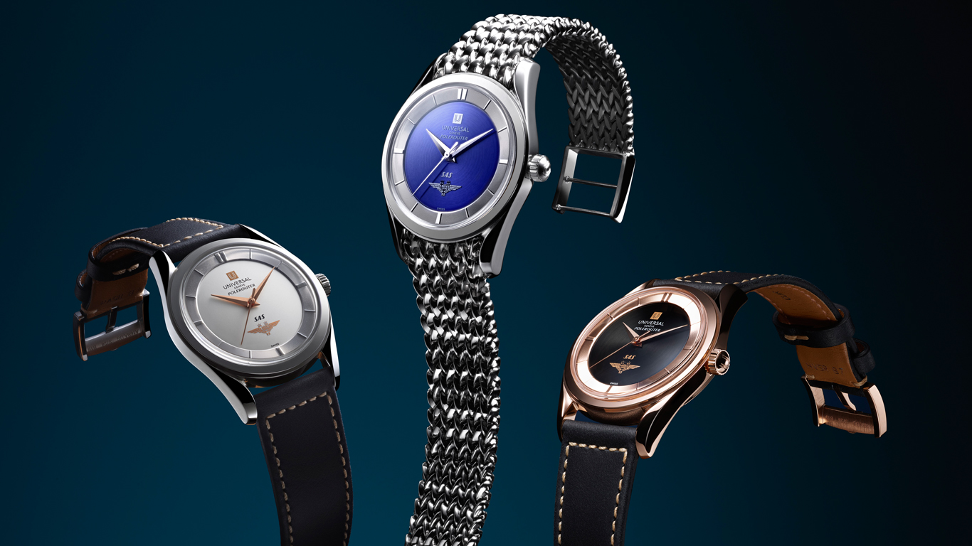 Universal Genève Enters the Flight Test Phase With Three Tribute Polerouter SAS Watches (With Live Photos)