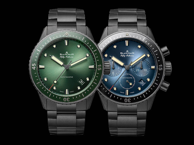 Blancpain adds new Bathyscaphe models to its Fifty Fathoms collection 2024