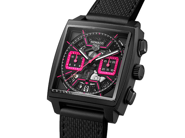 TAG Heuer Monaco Chronograph Pink: a Las Vegas-inspired edition