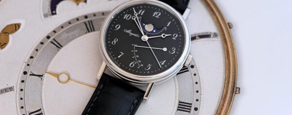 Hands-on – The Unexpectedly Funky Breguet Classique Phase de Lune 7787 with Black Grand Feu Enamel Dial