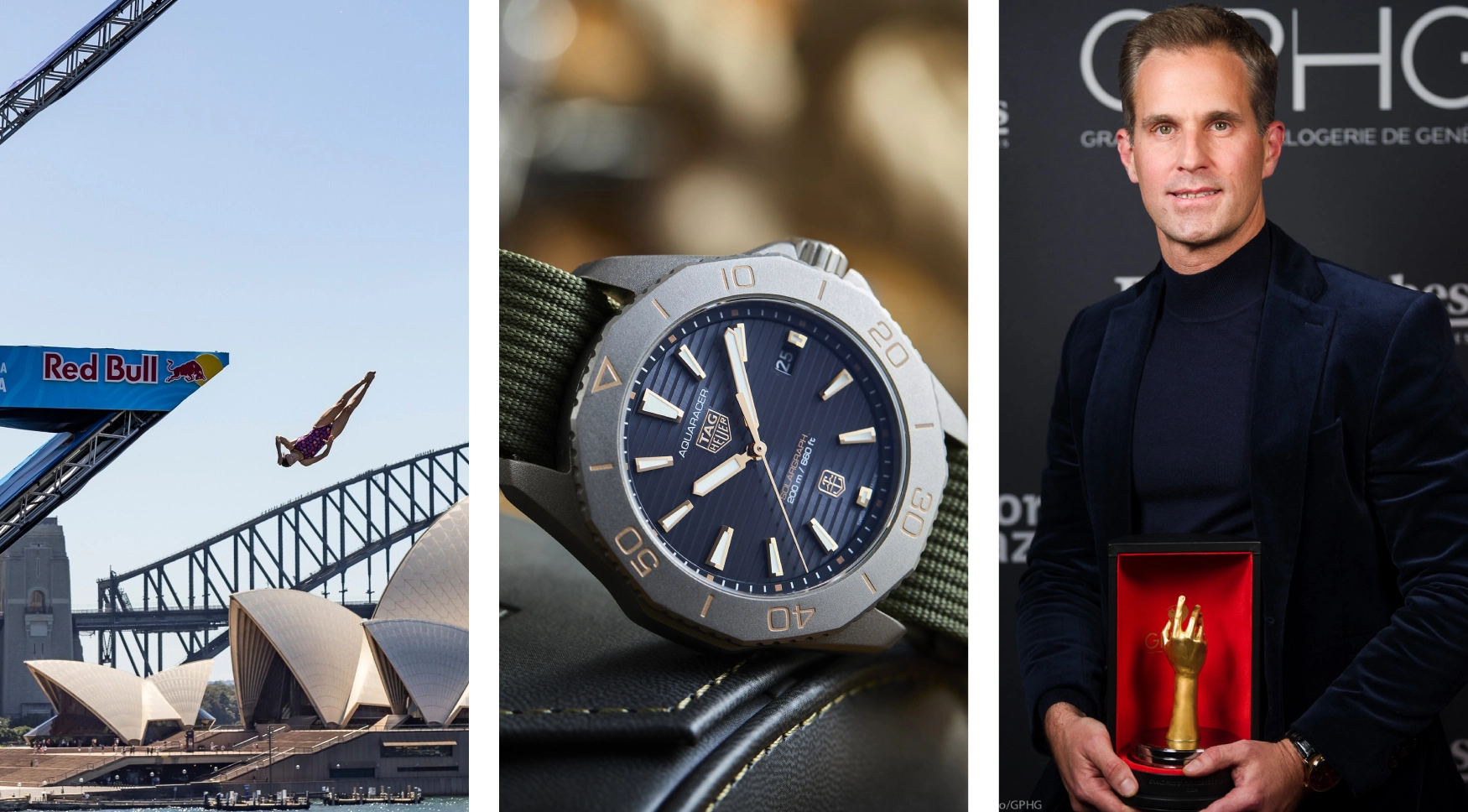 A week of celebrating winners and creating new ones: world champion divers, the year’s best watches, and our contribution