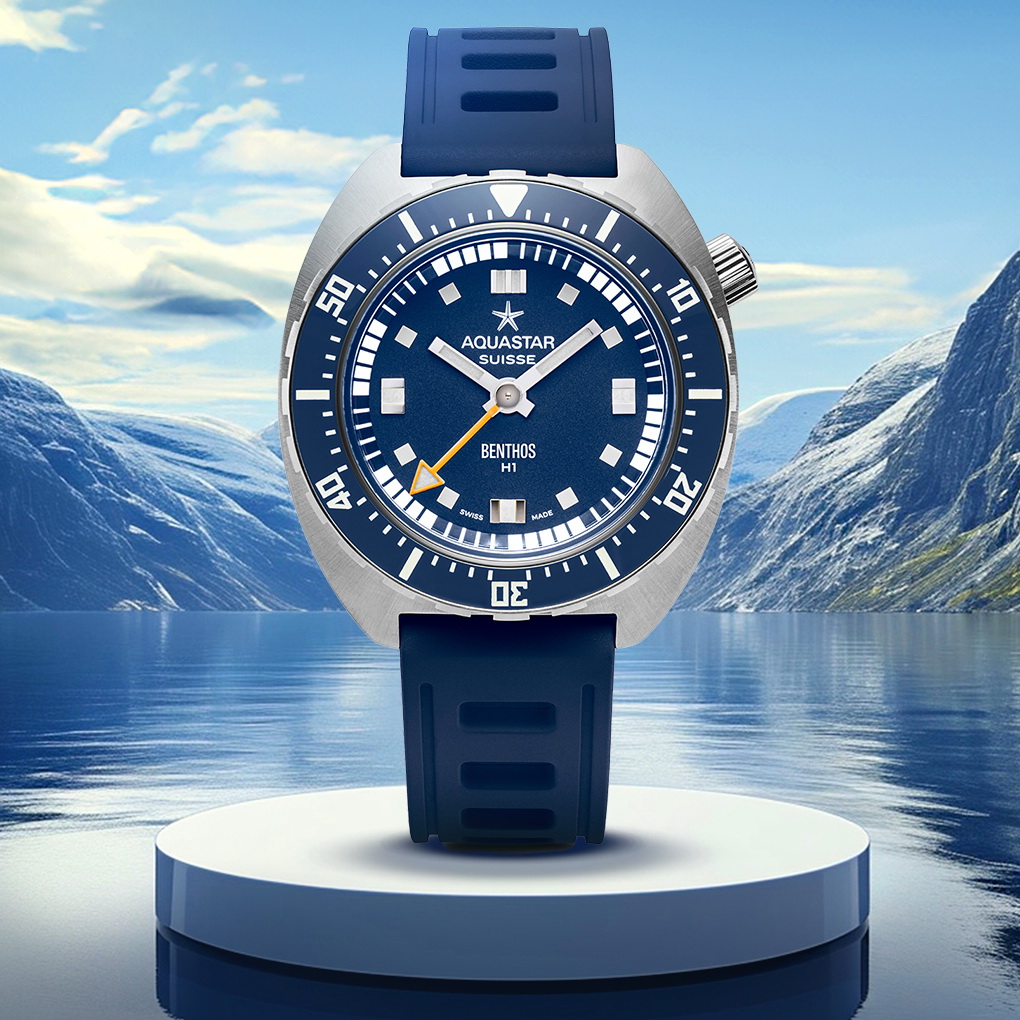 AQUASTAR Benthos H1 Blue Edition [DEEPER THAN BLUE]