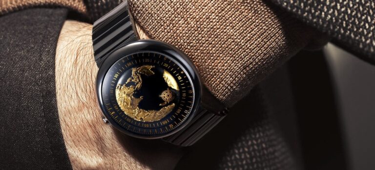 Purchase The CIGA Design Blue Planet – Gilding Version Watch For 30% Off This Black Friday