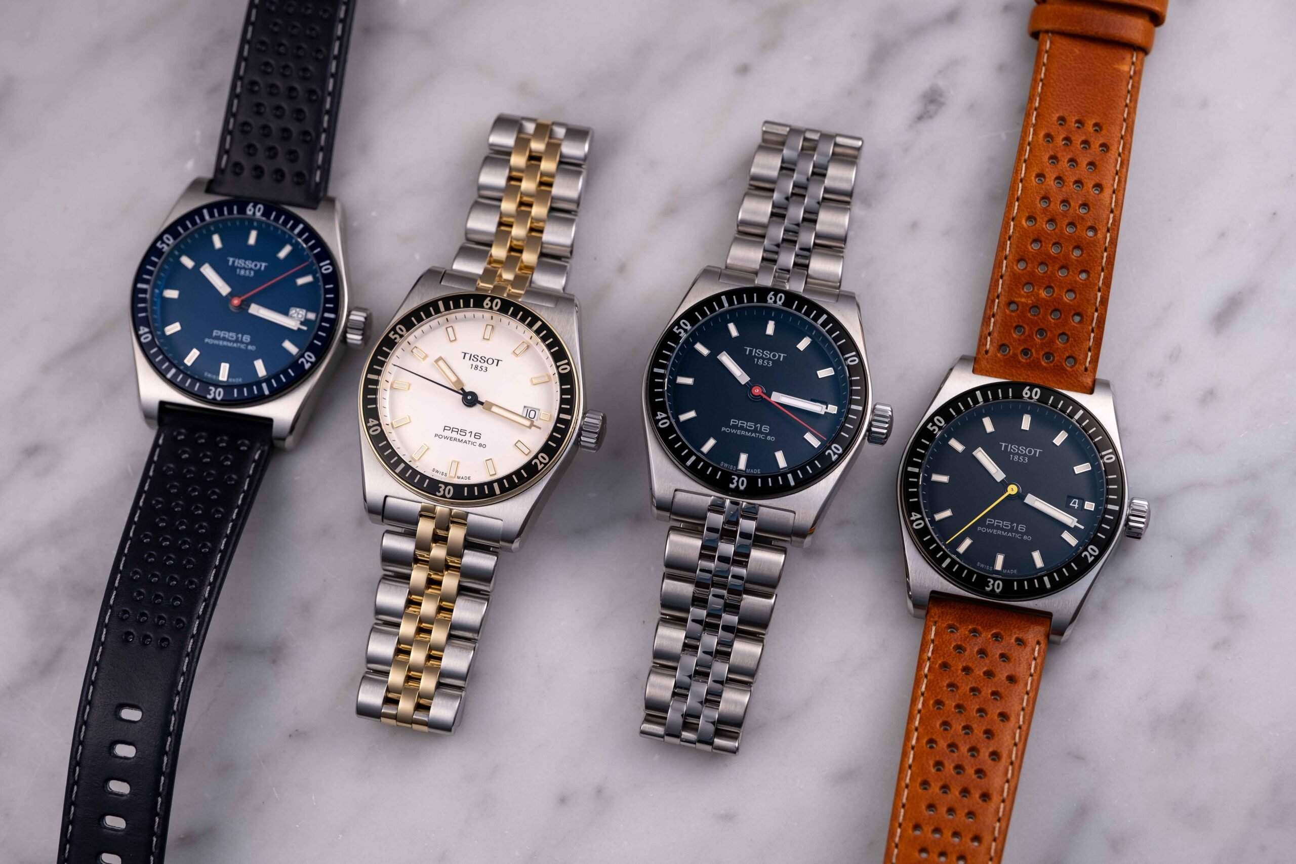 Introducing: The New Tissot PR516 Powermatic 80 In Four Fun Variations