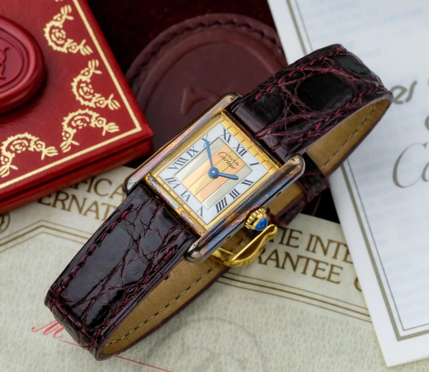 #TBT Reinventing My Tastes With Cartier Vermeil Trinity Watches