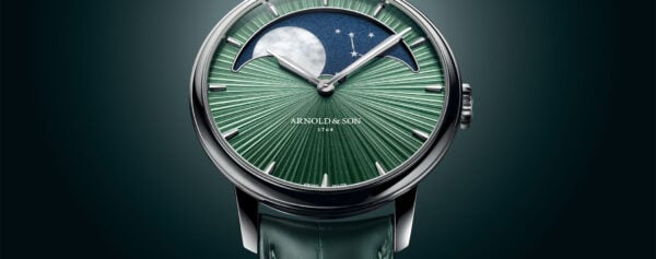 Introducing – The Captivating Arnold & Son Perpetual Moon 41.5 Platinum Fern Green Edition